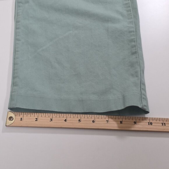 Levi's Baggy Trousers Womens28 Minty Green Wide Leg Casual Modern Loose Fit Boho - Picture 9 of 16